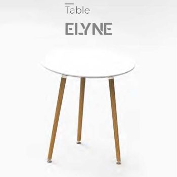 Table SCANDINAVE RONDE