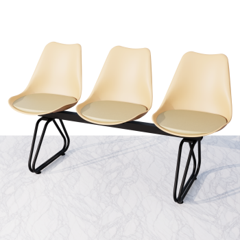 Chaise Triplette Tulipe